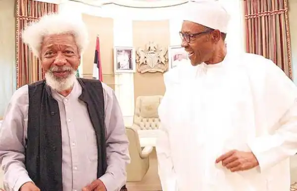Please Help Me Beg! It Was A Miscommunication – Soyinka Apologizes For Criticizing Buhari